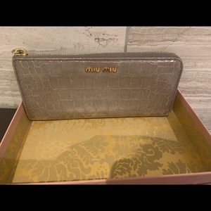 Authentic Miu Miu wallet